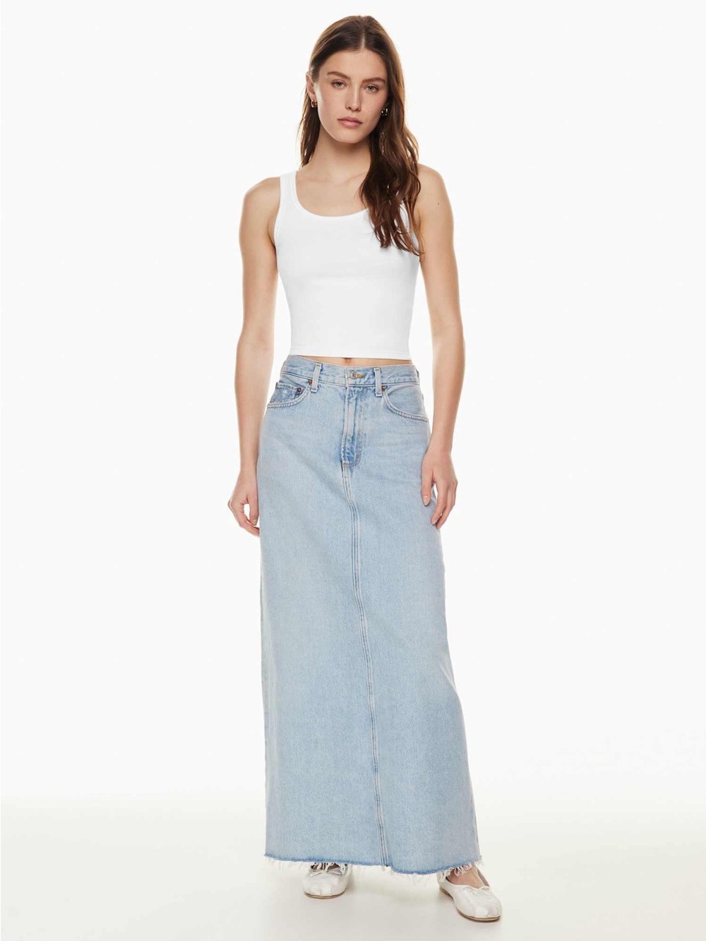 AGOLDE - Hilla Denim Skirt - Size 23